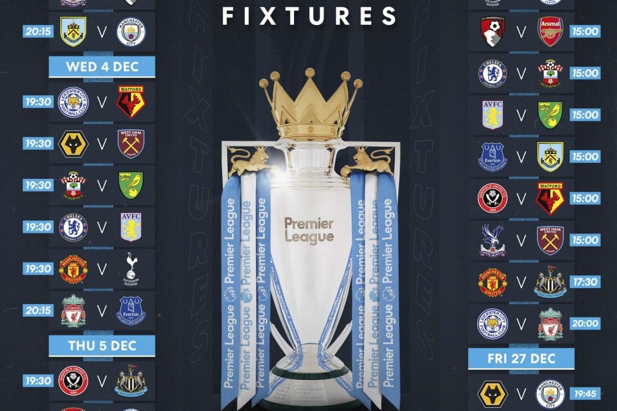 Prime Video Premier League - Fixture Schedule Confirmed - Sportsvibe