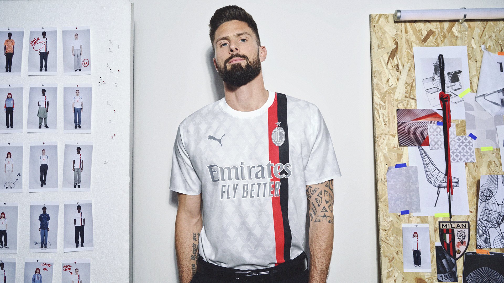 AC Milan and Off-White Introduce Their Second Off-Pitch Outfits