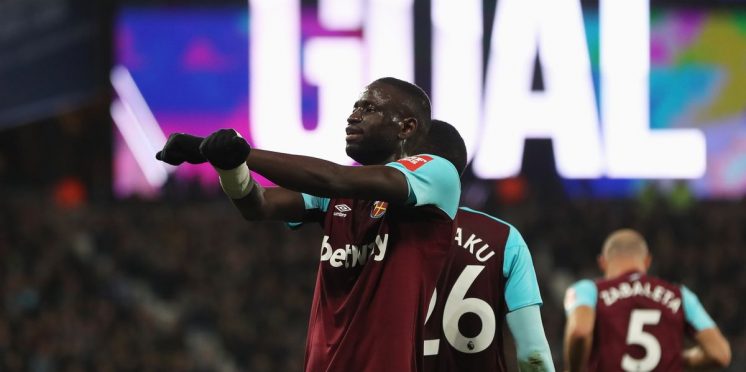 West Ham United midfielder Cheikhou Kouyate