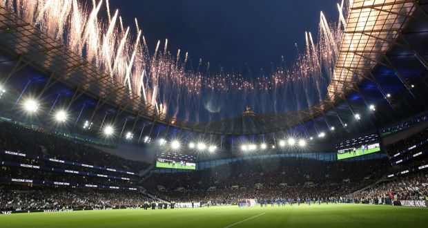 Tottenham Hotspur Stadium hosts its first NFL event