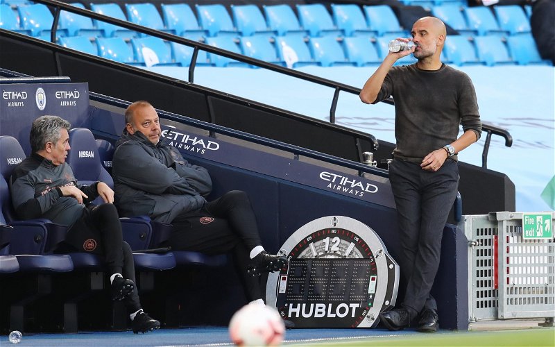 Image for Report: Pep Guardiola makes  key training ground decision to prepare Man City for Leeds United test