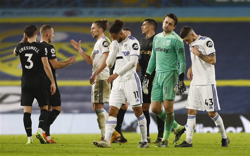 Image for Leeds United 1-2 West Ham United: Player ratings as set-piece failures cost Whites