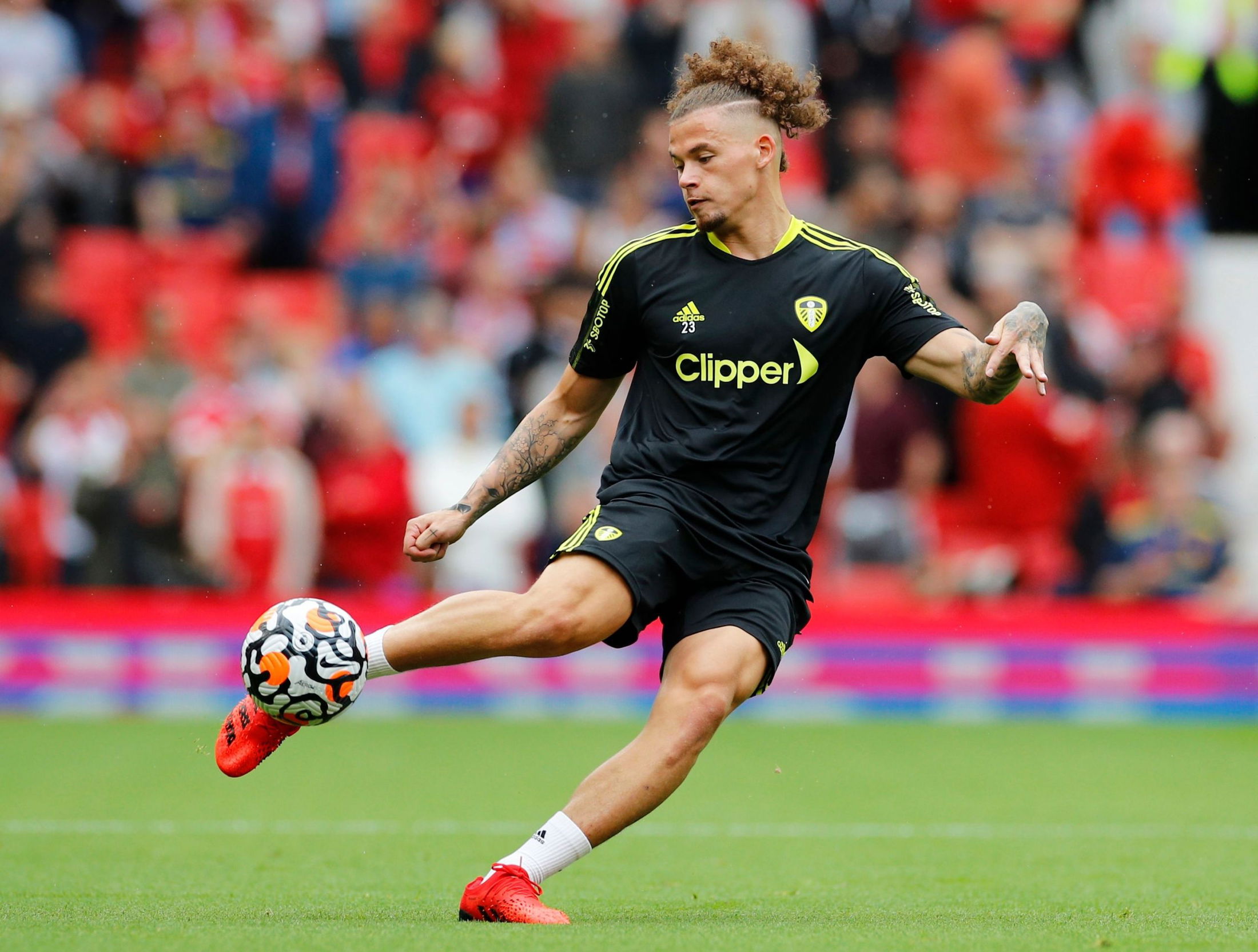  Leeds’ Kalvin Phillips reacts to £60m claims as Manchester United and Liverpool circle