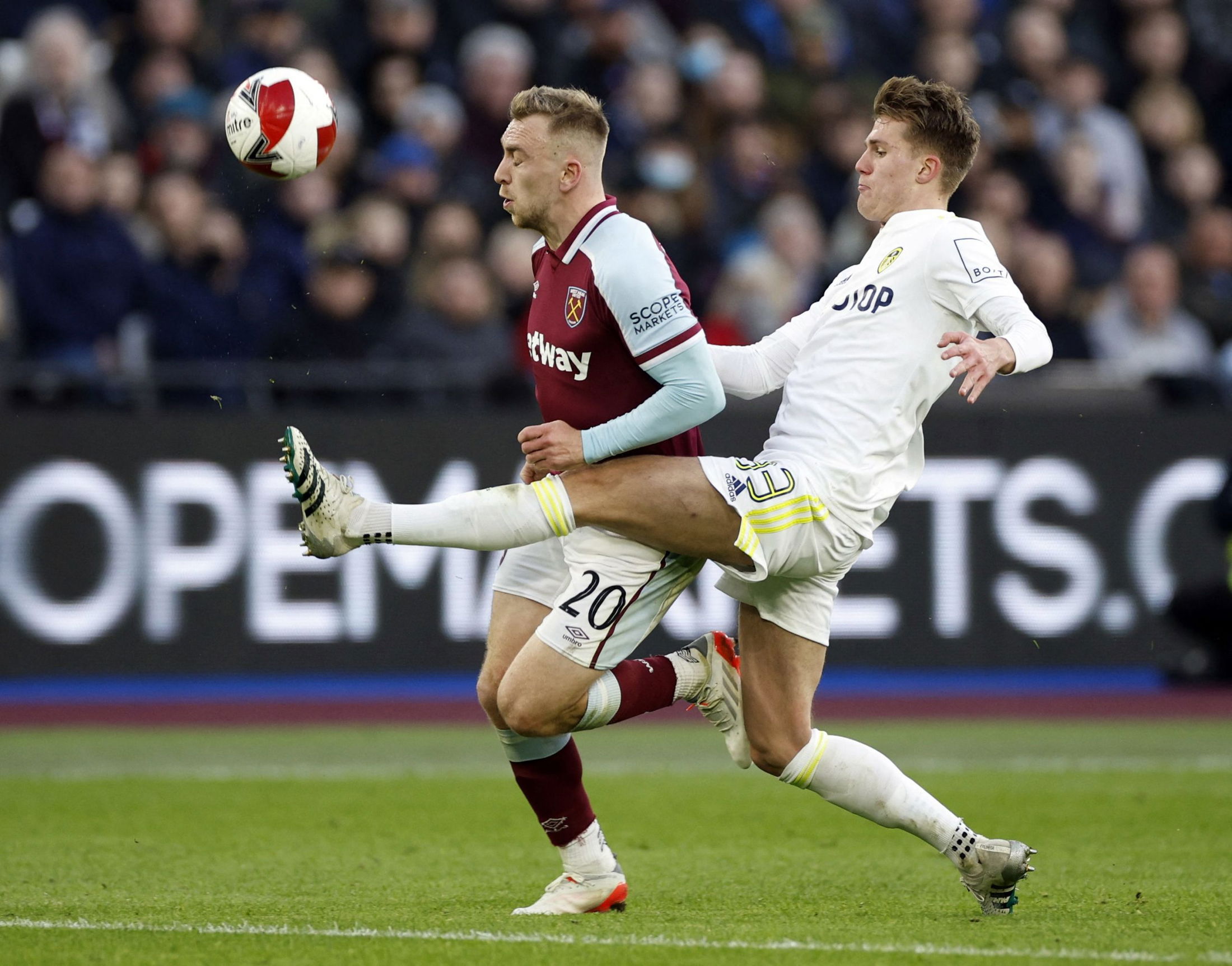  Image: The numbers behind Leeds United man’s impressive debut v West Ham