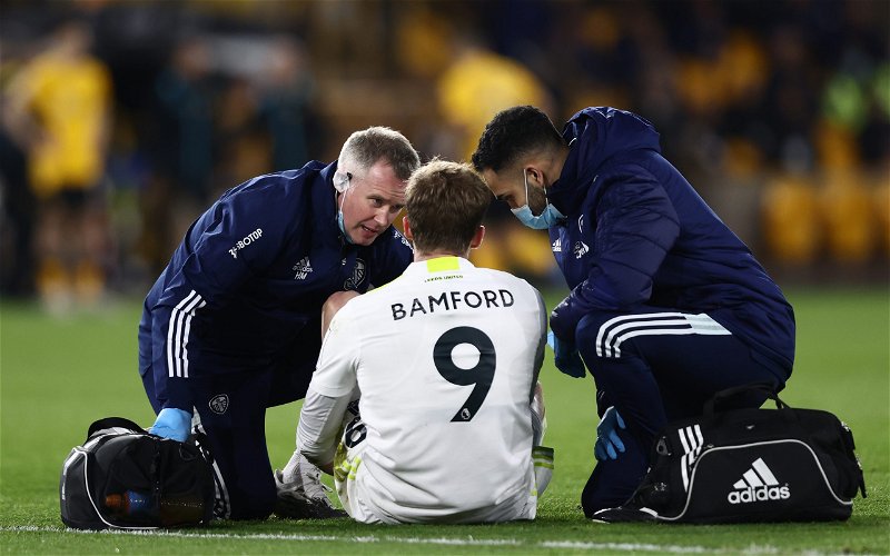 Image for Report: Recently injured Leeds United ace has 25% chance of featuring against Brighton
