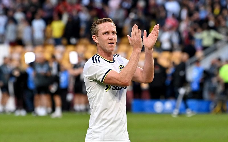 Image for “Feels unlikely” – Report drops big claim about Adam Forshaw’s future as a Leeds United player