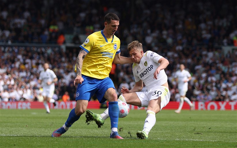 Image for Patrick Bamford makes claim to Leeds’ Joe Gelhardt after Brighton draw