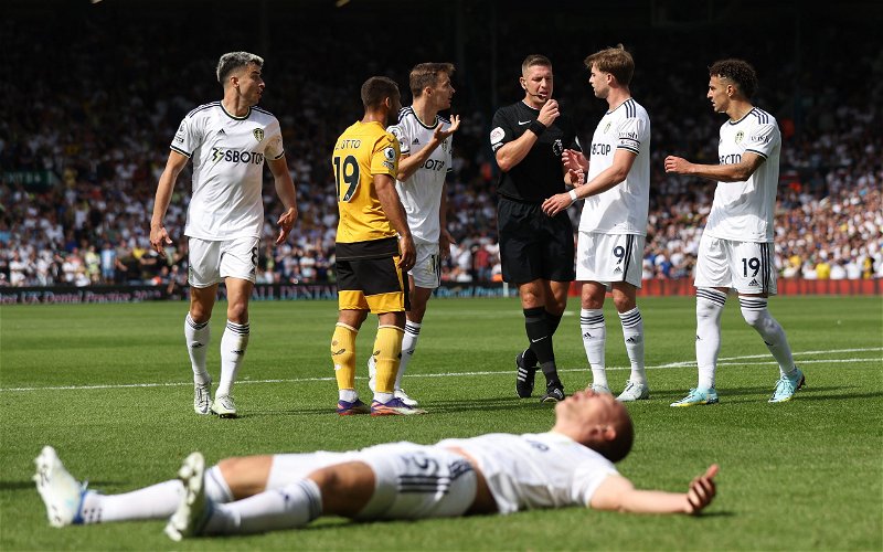 Image for “Ballistic” – Sky Sports pundit fumes as controversial Leeds United flashpoint discussed