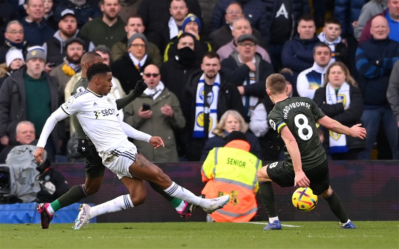 Image for Luke Ayling issues passionate reaction to big Junior Firpo moment in Leeds United 1-0 Southampton