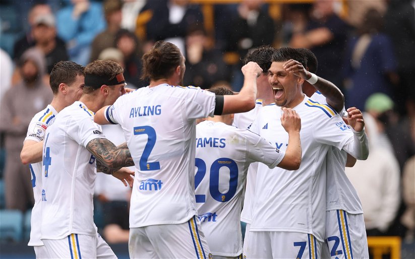 Image for Leeds United dominate weekly ratings with four names included following Millwall triumph