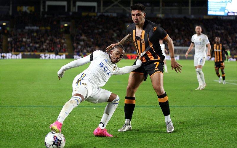 Image for Daniel Farke has “many compliments” for Leeds United star that showed great maturity at Hull City