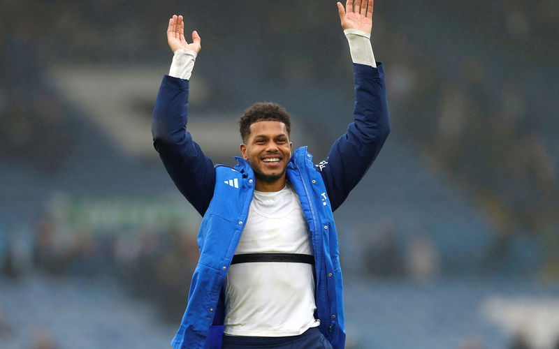 Image for Watch: Sky Sports staff fume at Leeds United’s Georginio Rutter after what he was doing post-Millwall