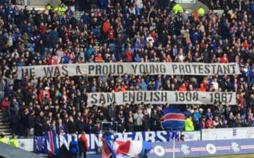 Image for Disgusting Rangers mock Sam English and John Thomson