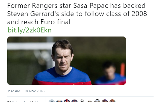 Image for Twitter explodes into laughter at Sevco Euro final claim