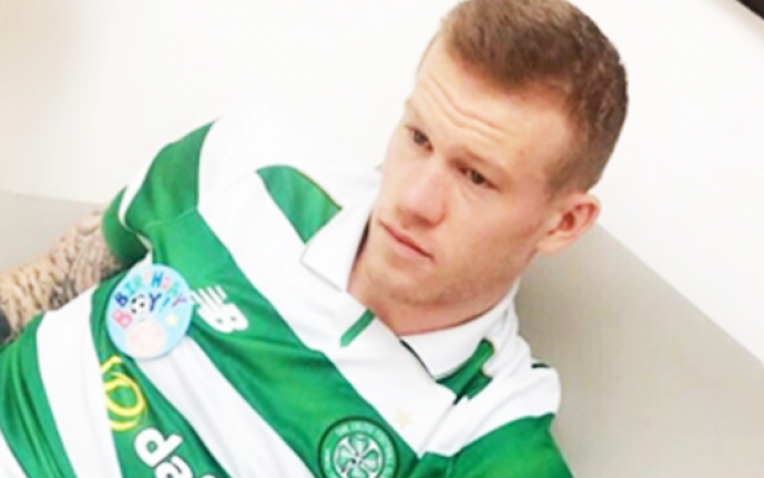 Image for Celts leap to defence of McClean after serial idiot’s hypocritical anti BLM stance