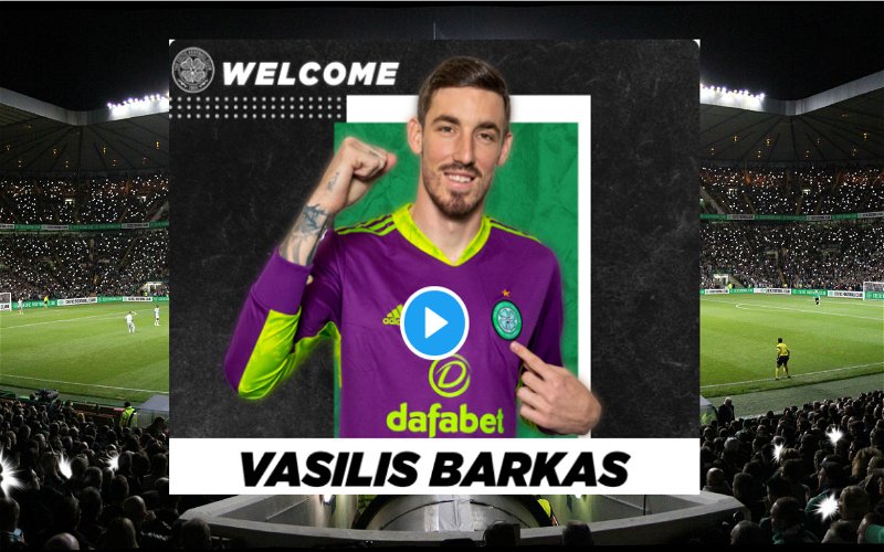 Image for Barkas is a Bhoy with 4 year deal signed