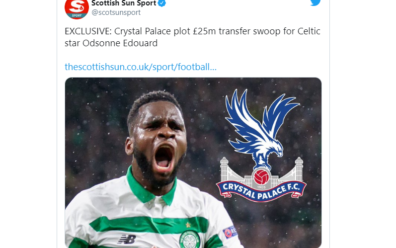 Image for Operation sell Edouard: Palace join Leeds, Everton, Arsenal and Man Utd, when will the SMSM’s desperation stop?
