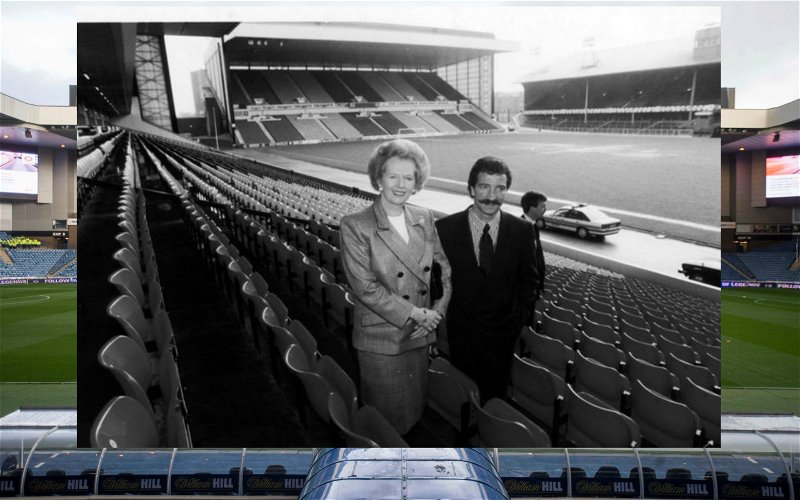 Image for Celt’s viral put down of Sevco Thatcher post