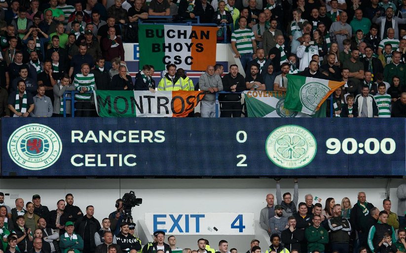 Image for Celts slam Sevco Derby demands: “Begging for respect, keep crying, Sh#tebags, keep your tickets Sevco”