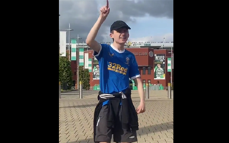 Image for Video: Sevco TikTok “No more Catholics” song in front of Paradise