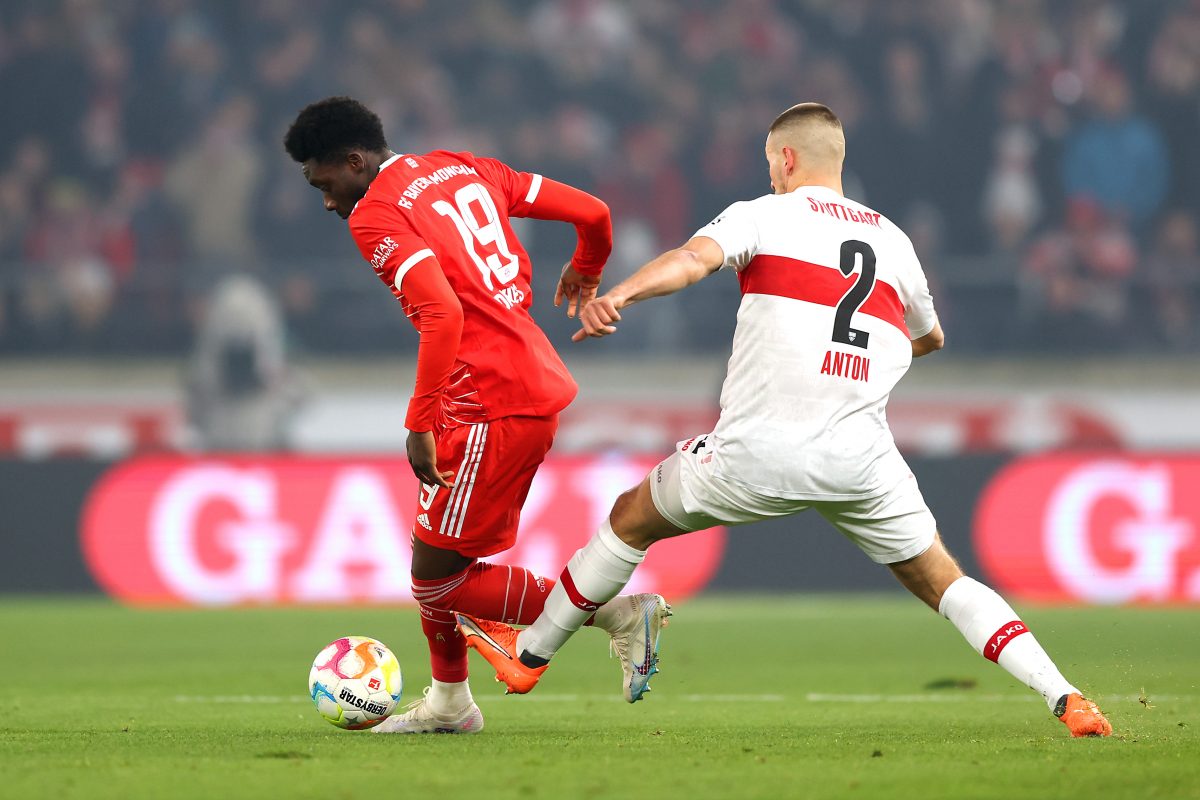 Alphonso Davies Makes 100th Bundesliga Appearance In Important Bayern ...