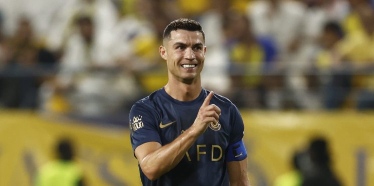 Cristiano Ronaldo scores 850th career goal in Al Nassr rout - Canadian ...