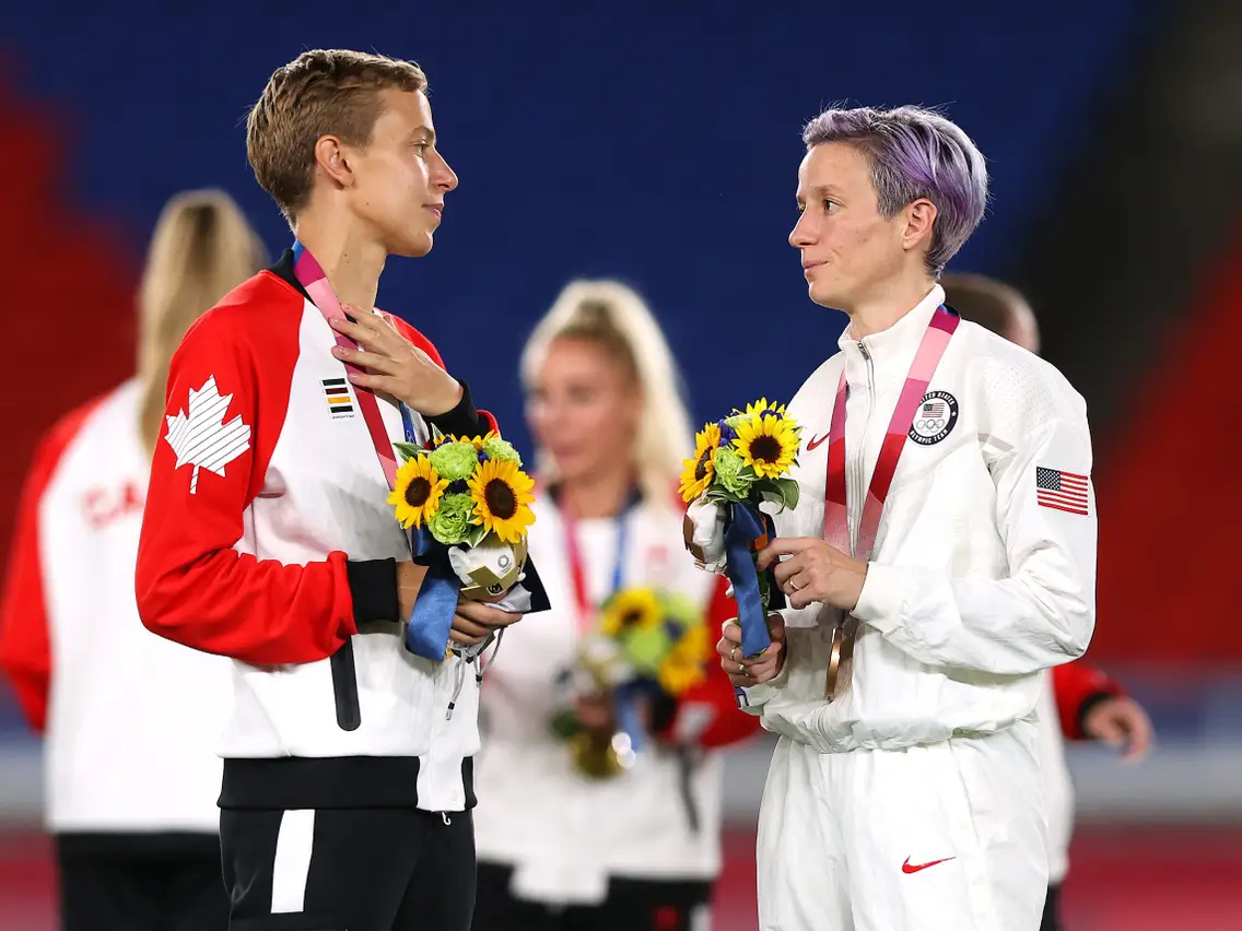 Usa Legend Megan Rapinoe Says Farewell To International Football With