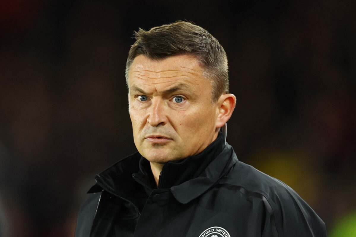 Sheffield United Fire Manager Paul Heckingbottom In Premier League's ...