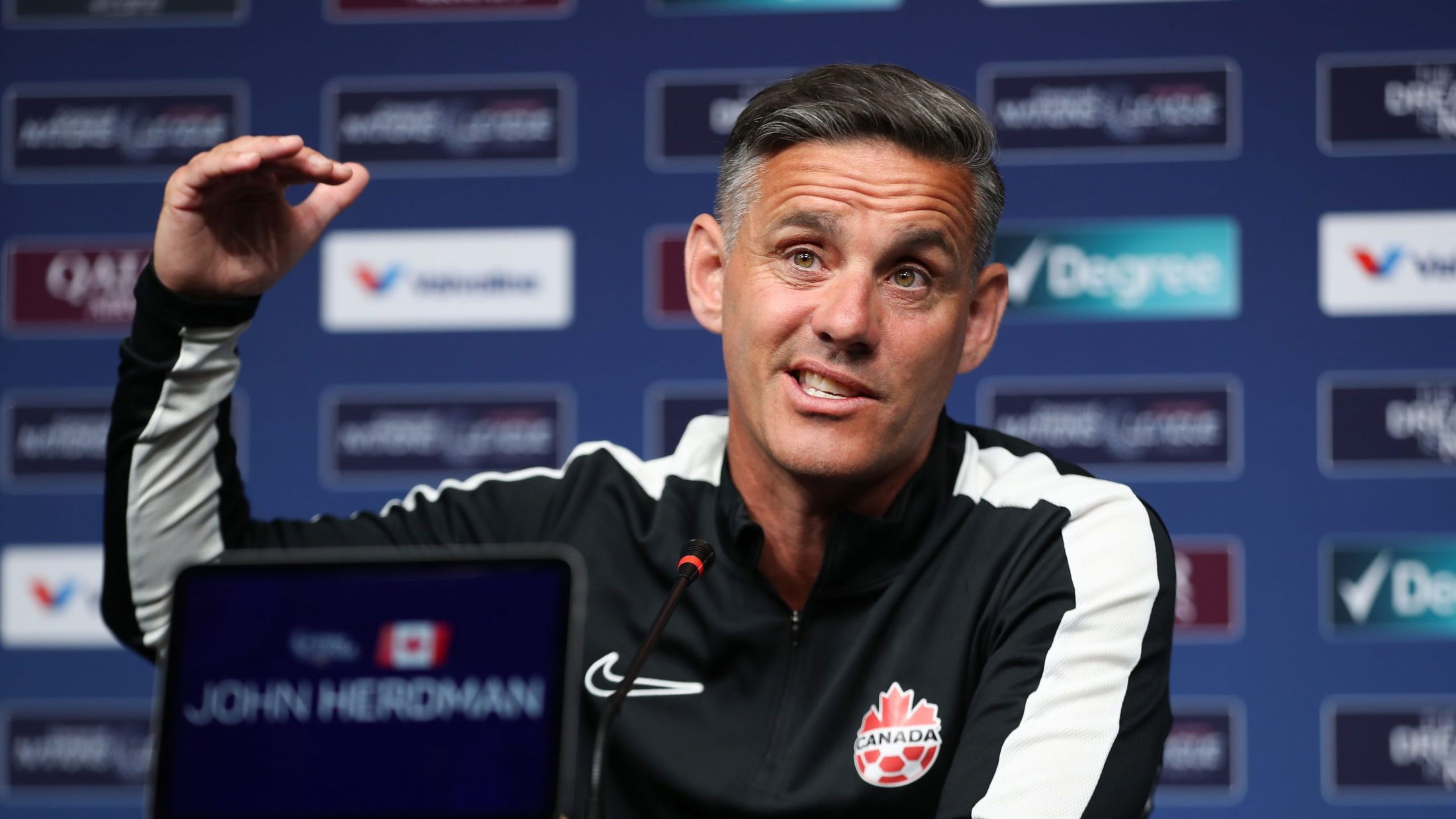 John Herdman, Canada  2023 Gold Cup 