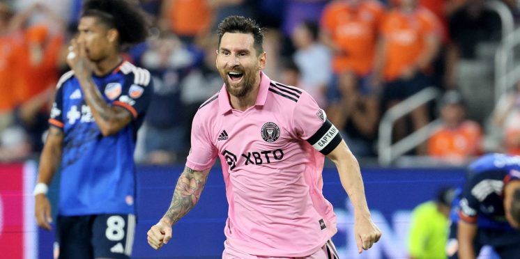 Inter Miami: Lionel Messi thrilled after US Open Cup comeback win