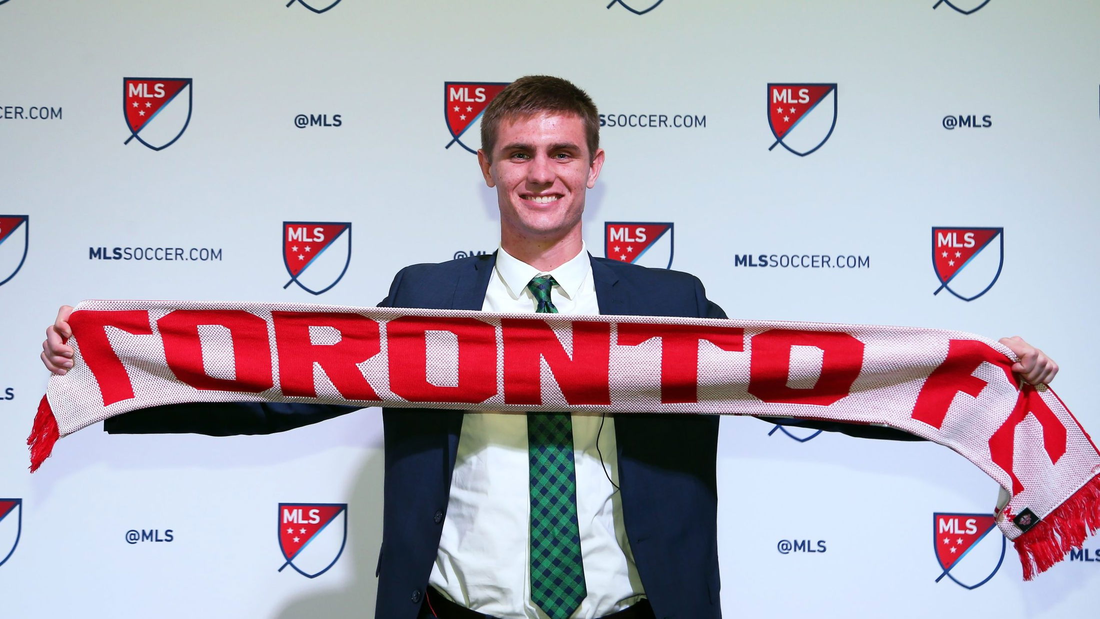 Former Toronto FC MLS SuperDraft pick Brandon Aubrey now NFL