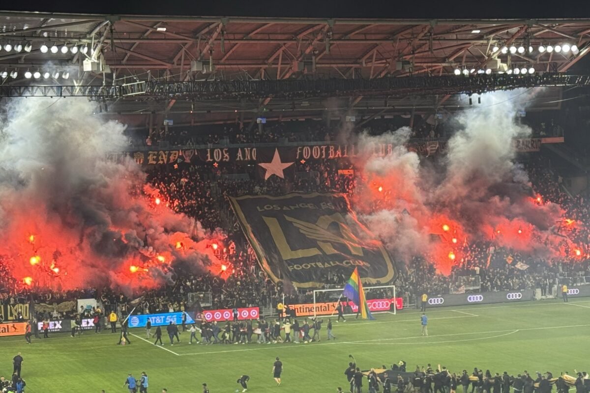 LAFC slapped with $100k MLS fine for flares in BMO Stadium crowd 