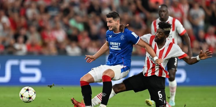 Ibrahim Sangare in action for PSV Eindhoven
