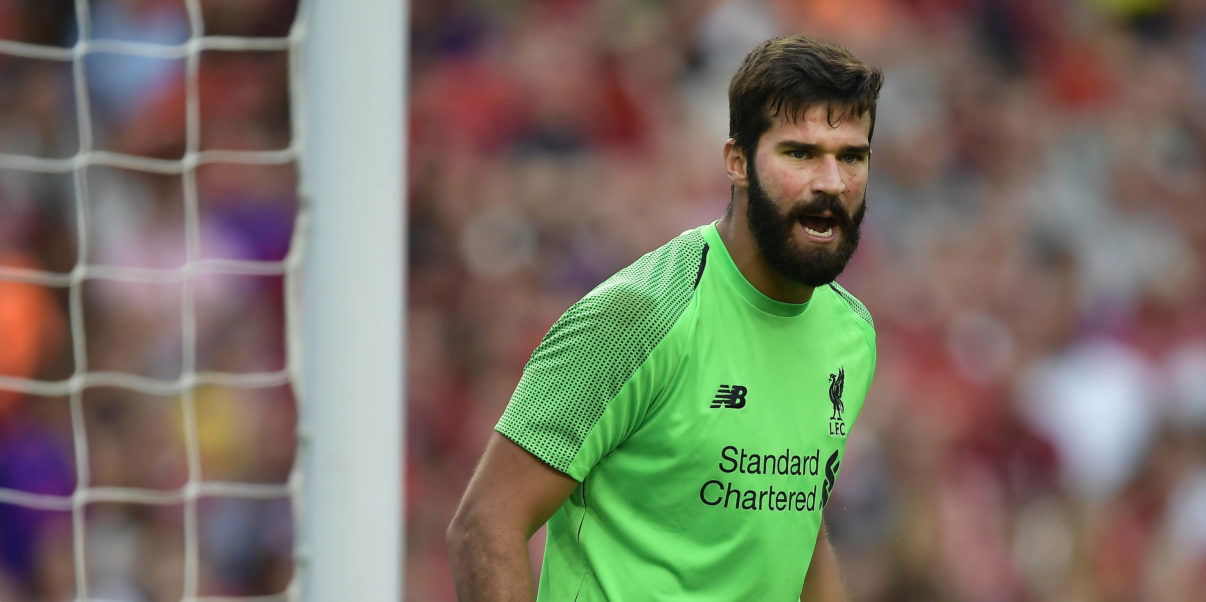 liverpool alisson shirt