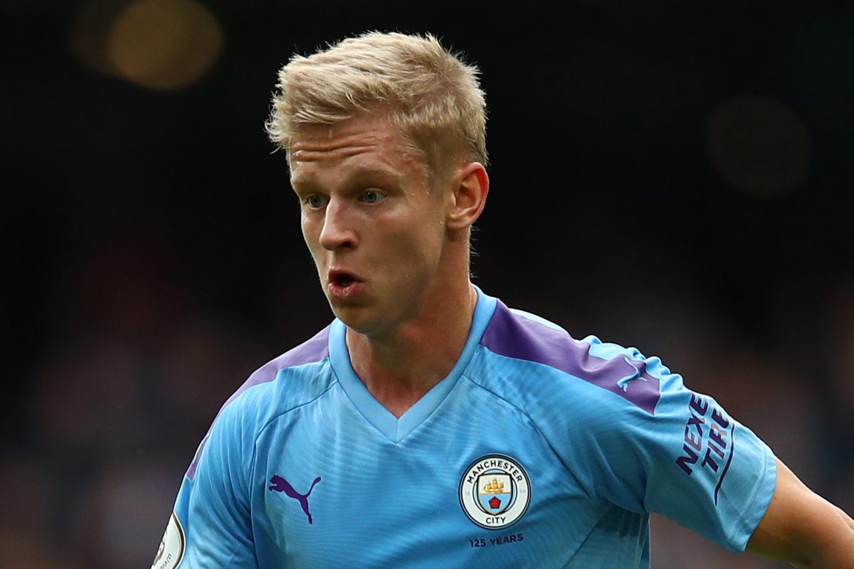 Zinchenko set to miss Man City's clash with Liverpool ...