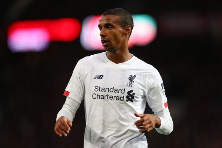 Liverpool’s Matip could miss ‘up to six weeks’