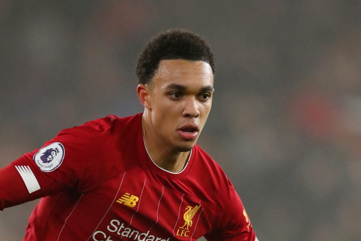 Liverpool fans mock Alexander-Arnold after almost scoring comical own ...