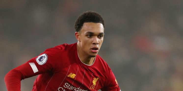 Liverpool fans mock Alexander-Arnold after almost scoring comical own ...