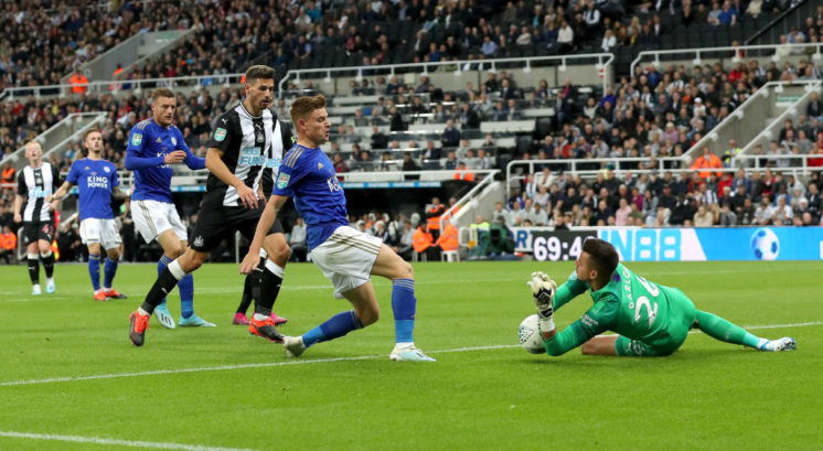 Newcastle United v Leicester City - Carabao Cup Second Round Ian MacNicol/Getty Images Sport