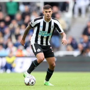 Newcastle-midfielder-Bruno-Guimaraes-in-action