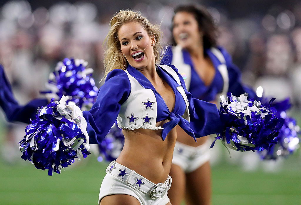 Dallas Cowboys Cheerleaders.