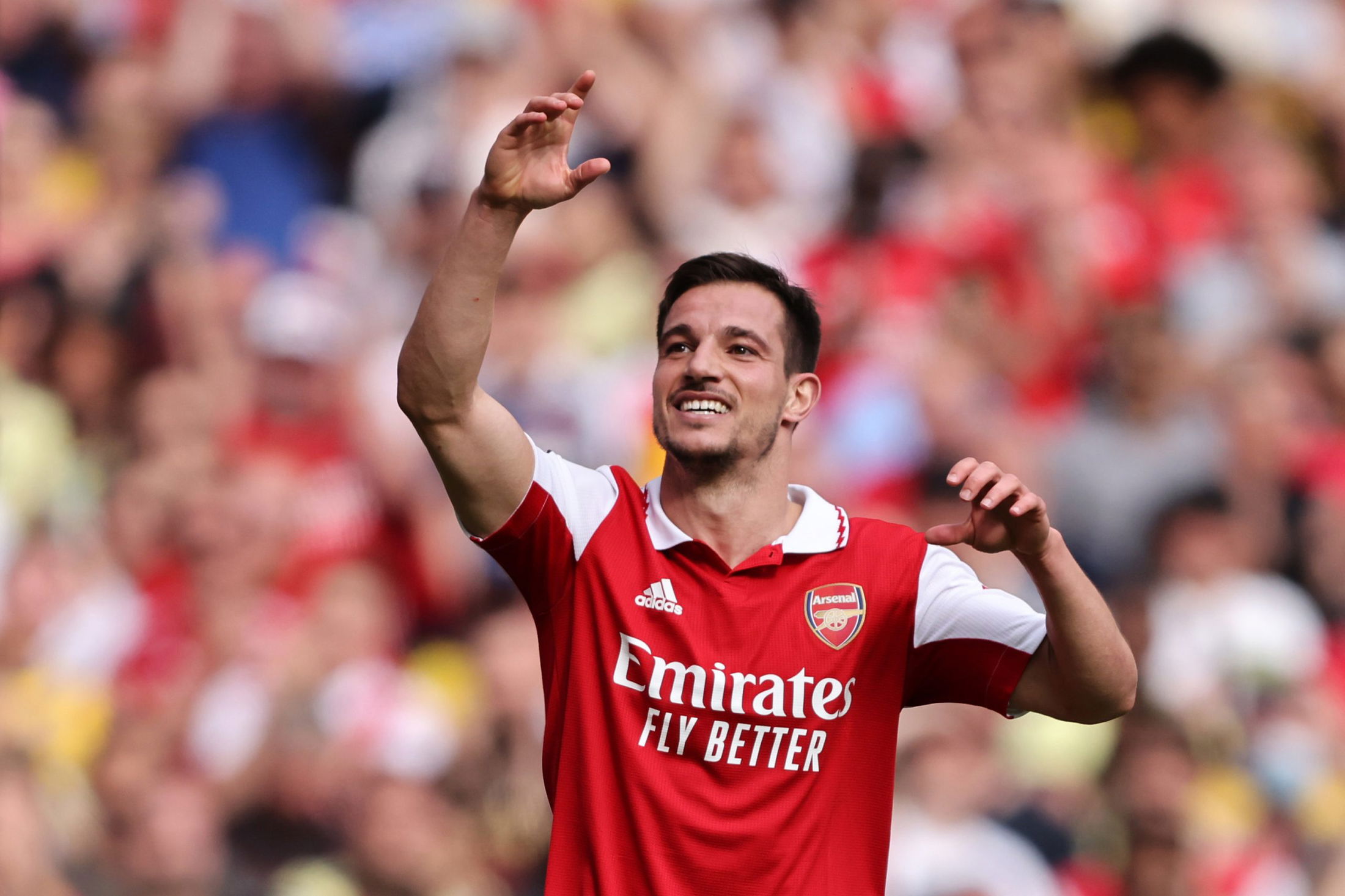 Arsenal handed Cedric Soares injury boost with return imminent as hectic  fixture schedule looms