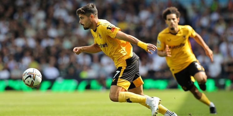 Pedro Neto in action for Wolves