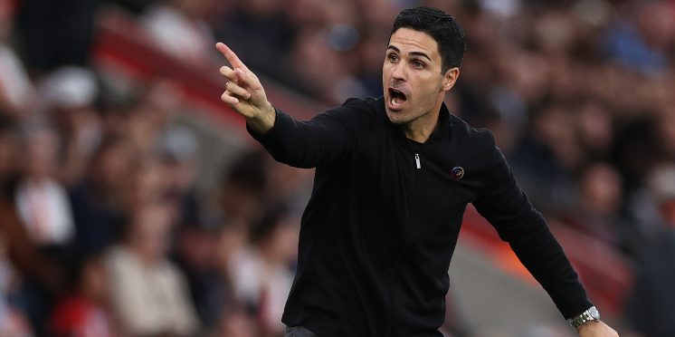 Arsenal manager Mikel Arteta