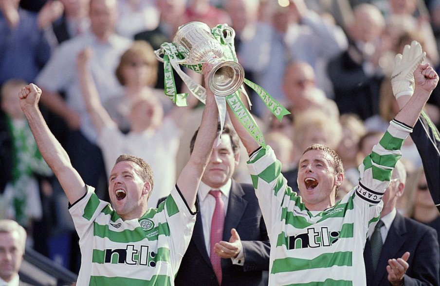 Paul Lambert and Tom Boyd Michael Steele/Getty Images Sport