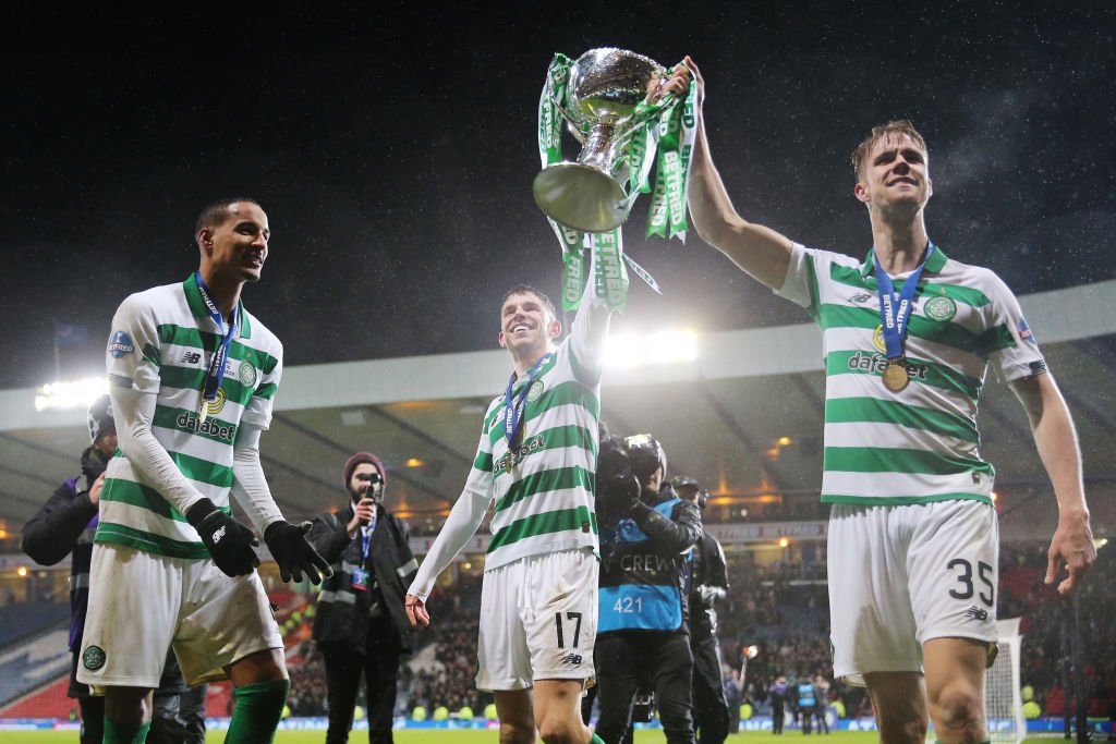 A world first. The Quadruple Treble winners, Celtic Football Club 🍀 :  r/ScottishFootball