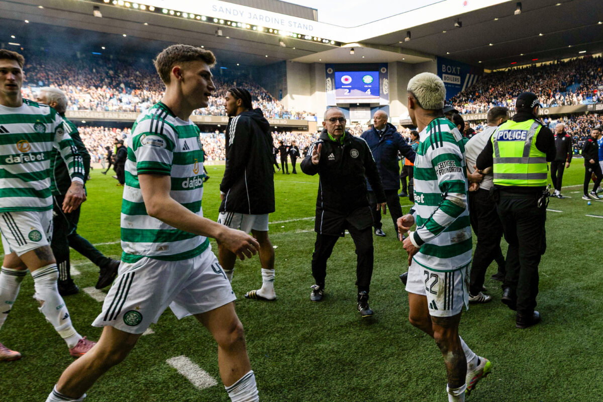 "Wan hing the Celtic board huv done is destroy oor season by bringin