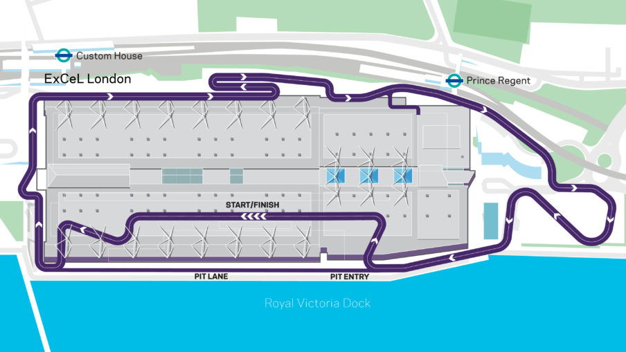 indoor car race track