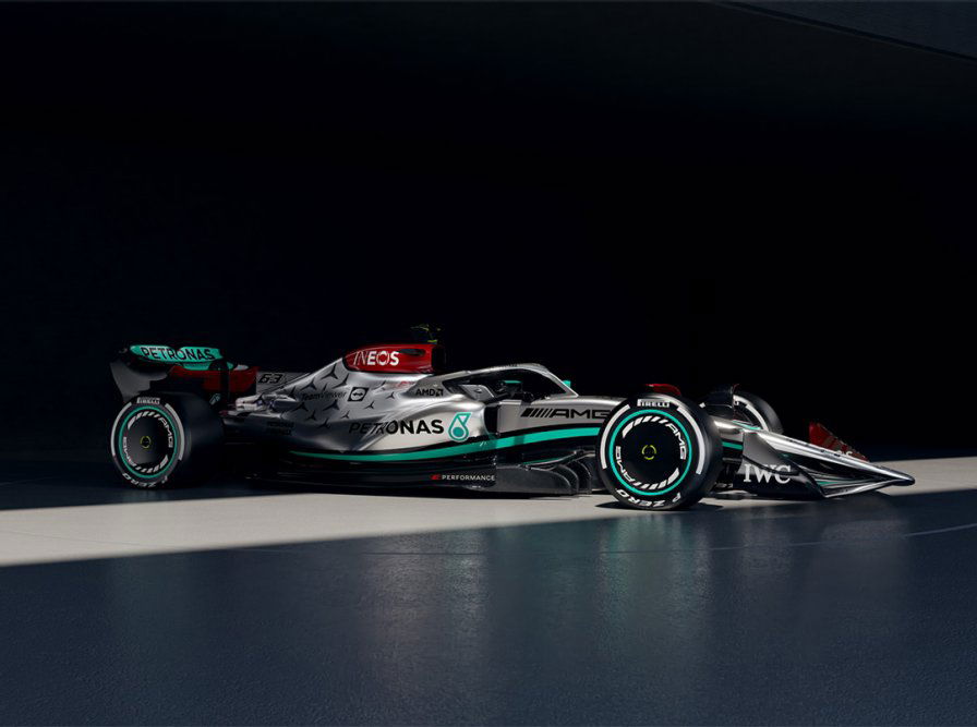 Mercedes returns to silver livery as it unveils W13 F1 car - Read ...