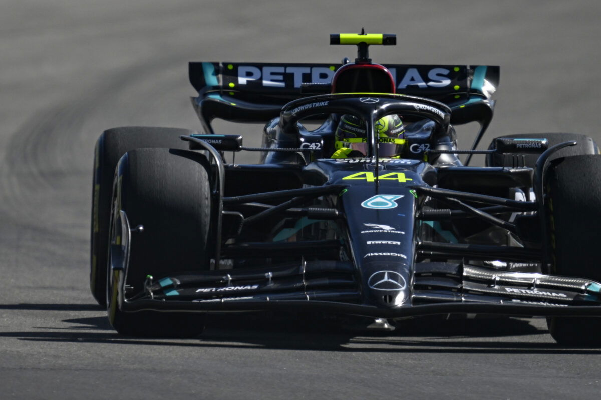 Mercedes left Hamilton's F1 car plank 'untouched' after US GP practice ...